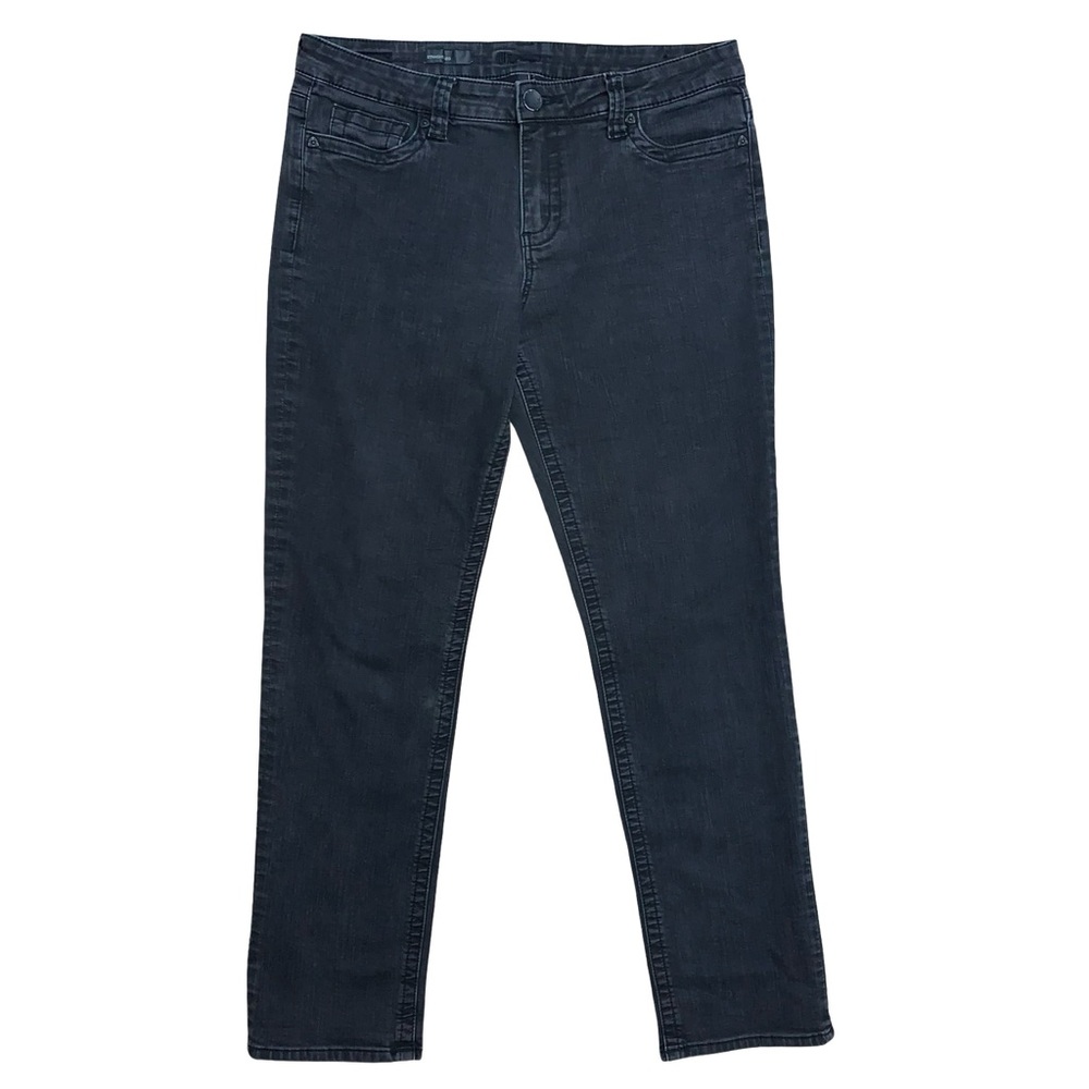 Kut from the Kloth Black Straight Leg Jeans Size 14 KP560ME9SF Denim Classic